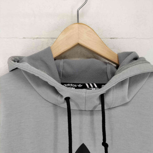 アディダス adidas トレフォイルロゴプリントパーカー メンズ JPN:M