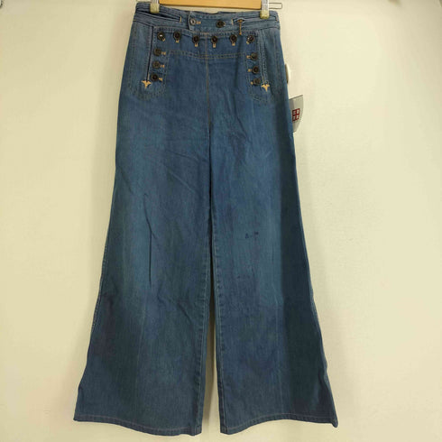 マークバイマークジェイコブス Marc by Marc Jacobs セーラー マリン フレア デニムパンツ レディース JPN:4