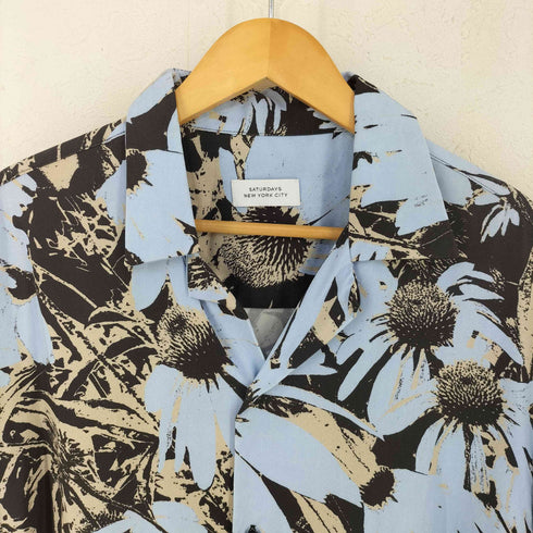 サタデーズニューヨークシティ Saturdays NYC CANTY DAISY PRINT S/S メンズ import:XL