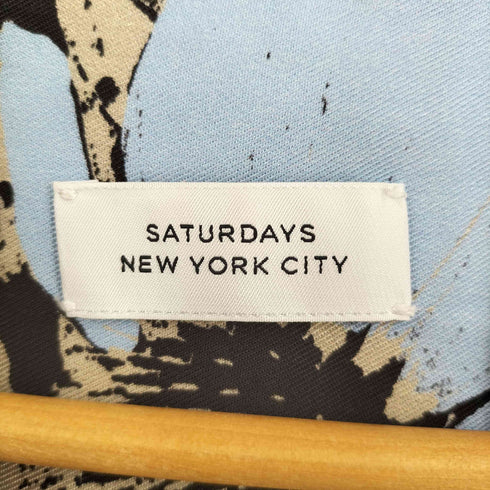 サタデーズニューヨークシティ Saturdays NYC CANTY DAISY PRINT S/S メンズ import:XL