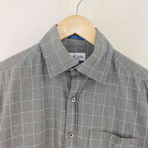 ポールスミスロンドン Paul Smith LONDON L/S チェック柄長袖シャツ メンズ import:M
