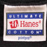 ヘインズ Hanes 90s 刺繍タグ 両面カレッジロゴプリント クルーネックスウェットトレーナー メンズ L
