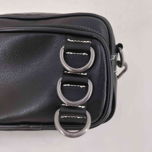 ザラ ZARA フェイクレザー ショルダーバッグ レディース M