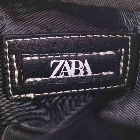 ザラ ZARA フェイクレザー ショルダーバッグ レディース M