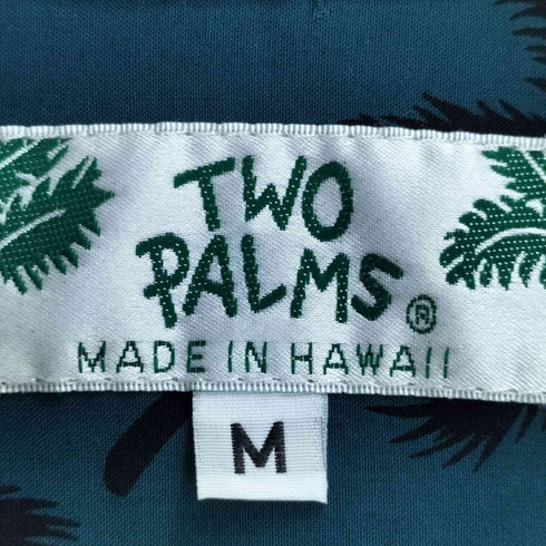トゥーパームス TWO PALMS CROP SHIRTS クロップ アロハシャツ レディース FREE