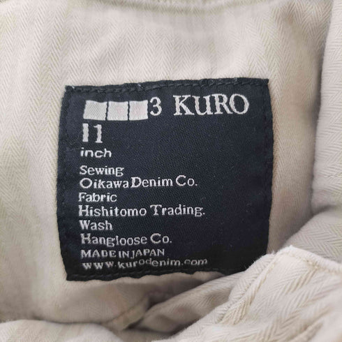 クロ KURO ストレートチノパン メンズ JPN:1