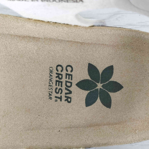 セダークレスト CEDAR CREST 花柄 コンフォートサンダル レディース JPN:24