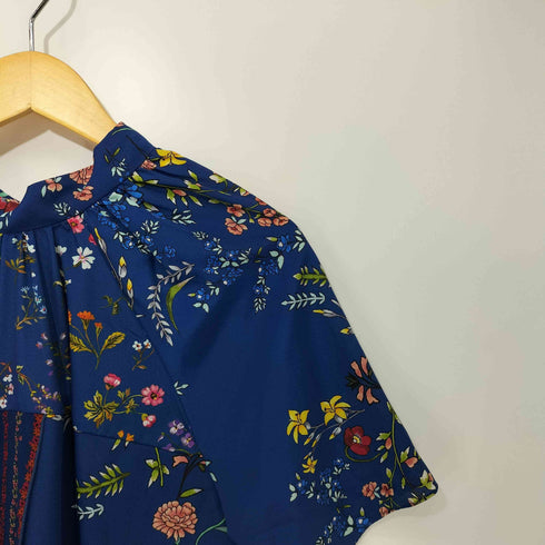 デシグアル Desigual ボータイ付き花柄ドレス レディース FR:36