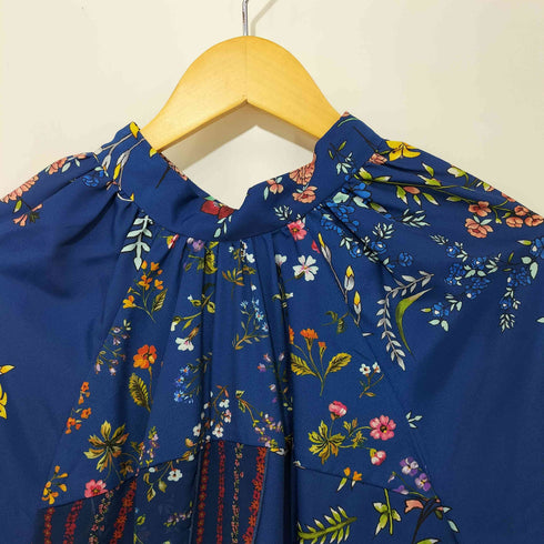 デシグアル Desigual ボータイ付き花柄ドレス レディース FR:36