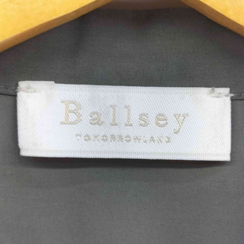 ボールジィトゥモローランド Ballsey TOMORROWLAND 23AW スパンブロード バックプリーツシャツワンピース レディース JPN:36