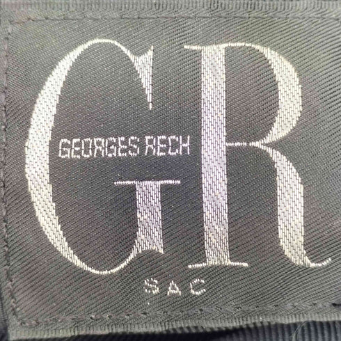 ジョルジュレッシュ GEORGES RECH ナイロンツイル ボックスプレートロゴ トートバッグ レディース