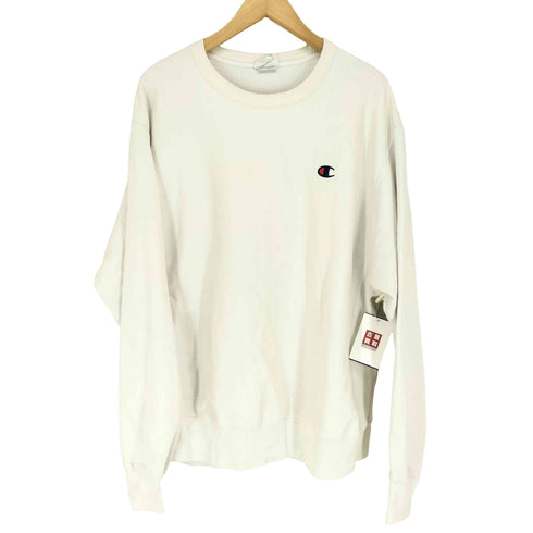 チャンピオン Champion 00s ワンポイント刺繍 クルーネックスウェット トレーナー メンズ JPN:L