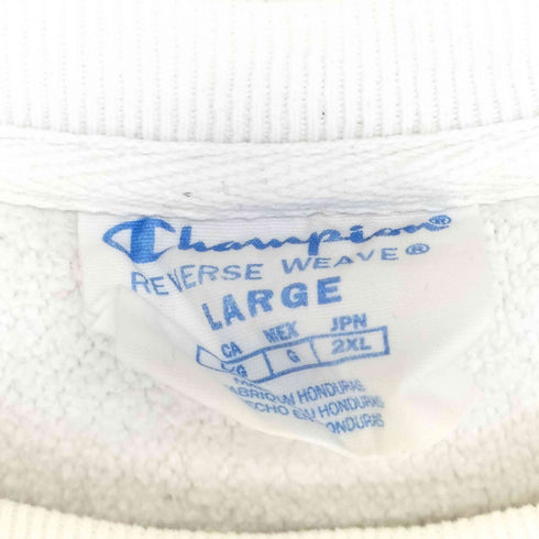 チャンピオン Champion 00s ワンポイント刺繍 クルーネックスウェット トレーナー メンズ JPN:L