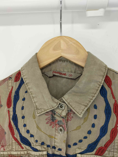 デシグアル Desigual Villa 刺繍コンビネゾン レディース FR:36