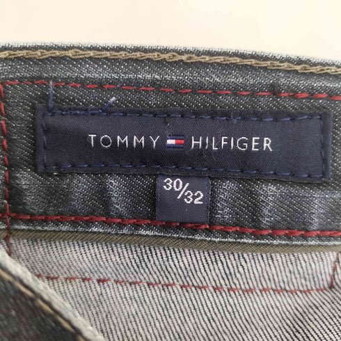 トミーヒルフィガー TOMMY HILFIGER テーパードデニムパンツ メンズ 30/32