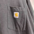 カーハート Carhartt WORKWEAR S/S POCKET T-SHIR ワークウェア ポケット付きTシャツ 無地T メンズ 2XL