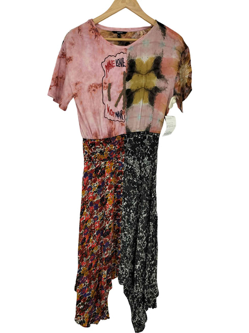 デシグアル Desigual Asymmetric patch print dress レディース EUR:40