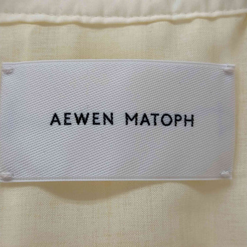 イウエンマトフ AEWEN MATOPH ボリュームショルダー ブラウス レディース