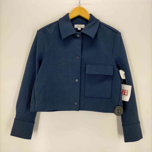 コス COS クロップドツイルジャケット ミニスカートセットアップ レディース S