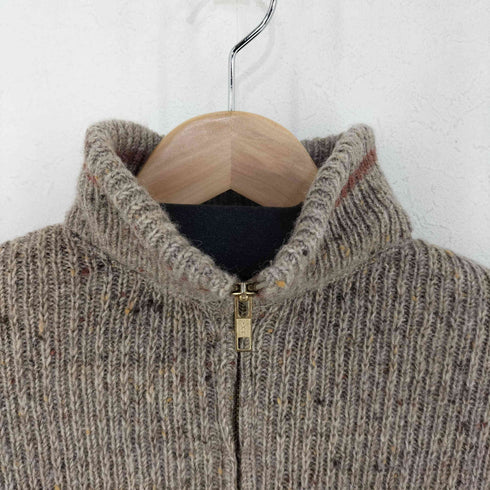 ペンドルトン PENDLETON ネップ ハイネック ジップアップニット レディース import:M