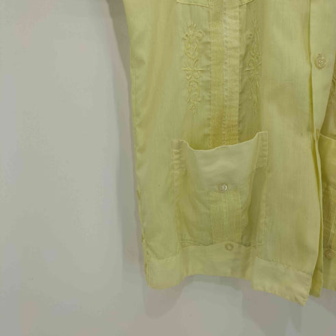 TONY 70-80S 刺繍 S/S キューバシャツ メンズ import:M
