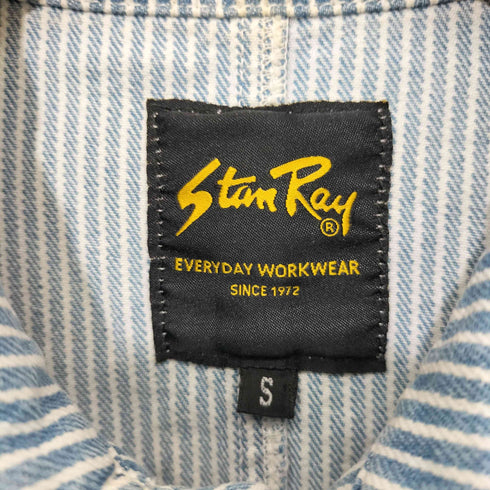 スタンレイ Stan Ray ヒッコリー柄カバーオールジャケット メンズ S