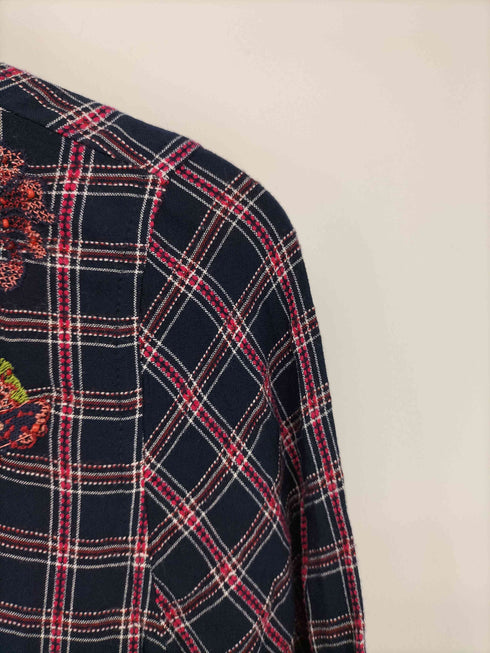 デシグアル Desigual GENOVA 3/4袖シャツワンピース レディース import:S