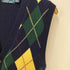 ポロバイラルフローレン Polo by RALPH LAUREN 復刻タグ アーガイル カシミヤ混 コットン ノースリーブ カーディガン メンズ import:S