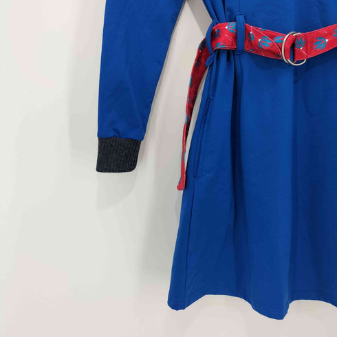 ワッペン刺繍長袖ワンピース レディース JPN:1