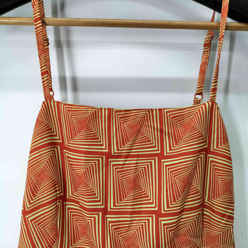 ラグアジェム LAGUA GEM OVERLAP SQUARE CAMI OP レディース JPN:M