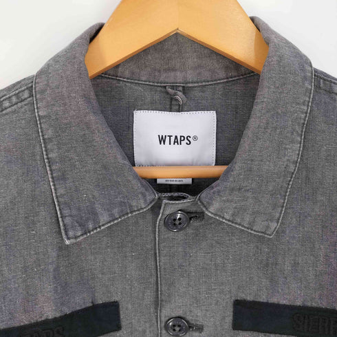 ダブルタップス WTAPS BUDS LS 01 SHIRT .LICO.CHAMBRAY バッズ ロングスリーブ 01 シャツ リコ シャンブレー メンズ 01