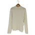 ザラ ZARA エンボス生地 ハイネック ロングスリーブTシャツ レディース import:M