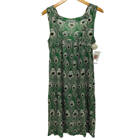 ツモリチサト TSUMORI CHISATO 孔雀柄 ノースリーブワンピース レディース JPN:2