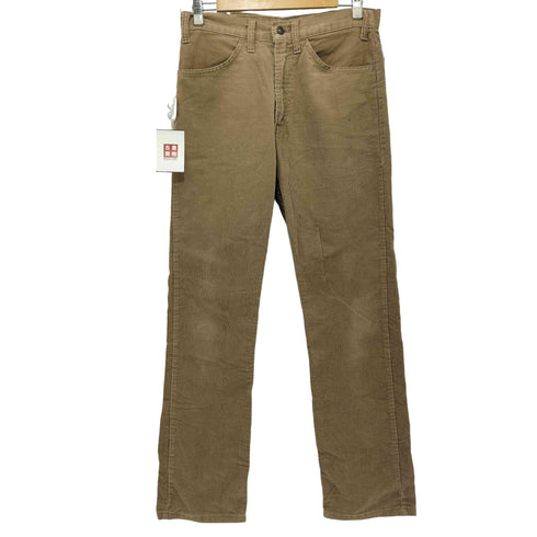 リーバイス Levis 80S 519 USA製 白タブ ボタン裏536刻印 TALONジップ ジップアップ コーデュロイ パンツ メンズ W32 L32