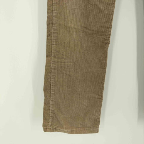 リーバイス Levis 80S 519 USA製 白タブ ボタン裏536刻印 TALONジップ ジップアップ コーデュロイ パンツ メンズ W32 L32