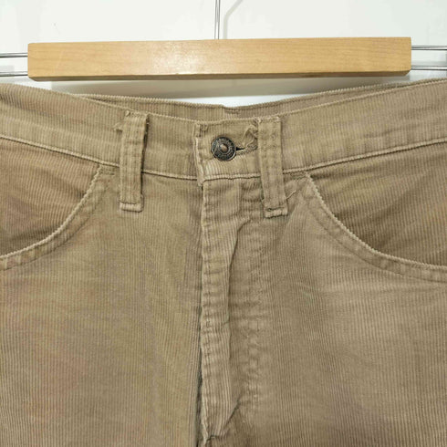 リーバイス Levis 80S 519 USA製 白タブ ボタン裏536刻印 TALONジップ ジップアップ コーデュロイ パンツ メンズ W32 L32