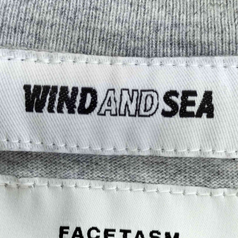 ウィンダンシー WIND AND SEA ロゴプリント クルーネック Tシャツ メンズ JPN:L