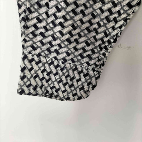 ゲス GUESS 90-00S レーヨンリネン L/S 総柄シャツ メンズ import:L
