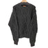 ジョスエーバンク Jos A Bank 90S ウールケーブルニット メンズ import:L