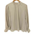 ナチュラルビューティーベーシック NATURAL BEAUTY BASIC 23SS 楊柳 プリーツ ブラウス レディース JPN:S