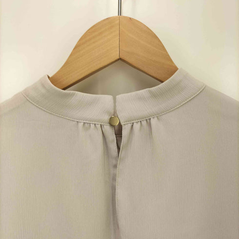 ナチュラルビューティーベーシック NATURAL BEAUTY BASIC 23SS 楊柳 プリーツ ブラウス レディース JPN:S