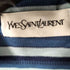 イヴサンローラン Yves Saint Laurent S/S ポケット刺繍ボーダーポロシャツ メンズ