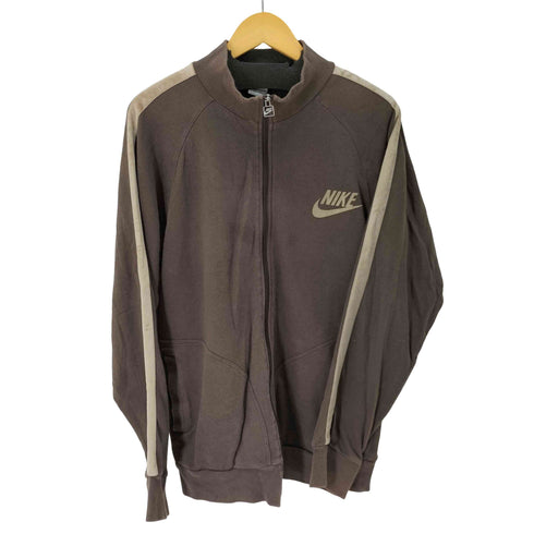 ナイキ NIKE 00S フロントロゴプリント サイドライントラックジャケット メンズ import:XL