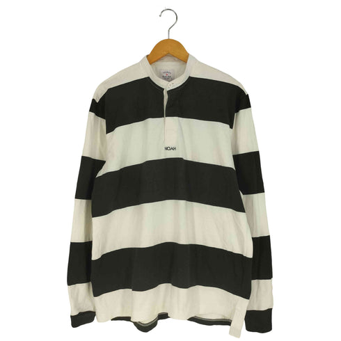 ノア NOAH Band Collar Rugby バンドカラー ラガーシャツ メンズ import:L