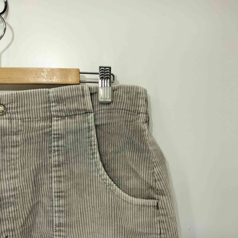 オーシャンパシフィック Ocean Pacific 90S ロケットTALON ロゴ刺繍 銀タグ 太畝 コーデュロイ ショーツ メンズ 34