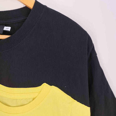 AFTERHOMEWORK Mini t-shirt on t-shirt ドッキングTシャツ メンズ import:L