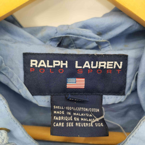 ポロスポーツラルフローレン POLO SPORT RALPH LAUREN スモールポニー刺繍 フード ポプリン ジャケット メンズ import:M