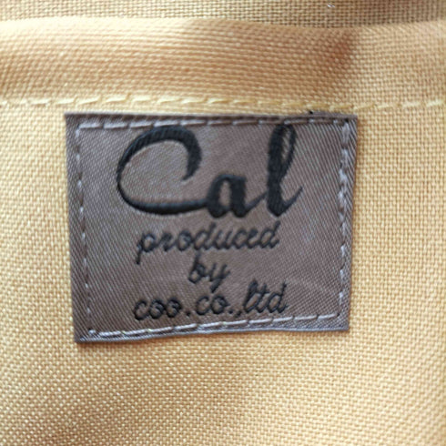 Cal cooco ボーダー カゴバッグ レディース