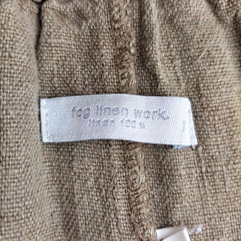 フォグリネンワーク fog linen work リネンイージーパンツ レディース