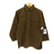 イッセイミヤケ ISSEY MIYAKE ISSEY SPORT 70S ボーダー ベロアプルオーバーシャツ メンズ 9